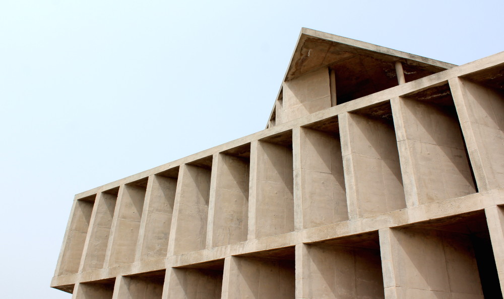 La tour des ombres de Le Corbusier à Chandigarh