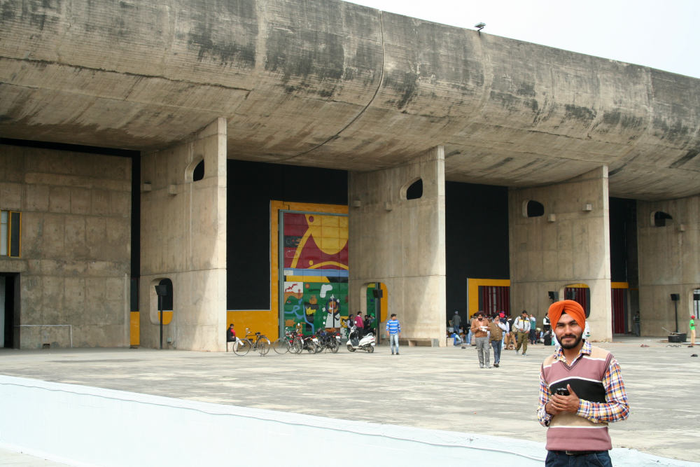 Palais de l'Assemblée - complexe du Capitole - par Le Corbusier