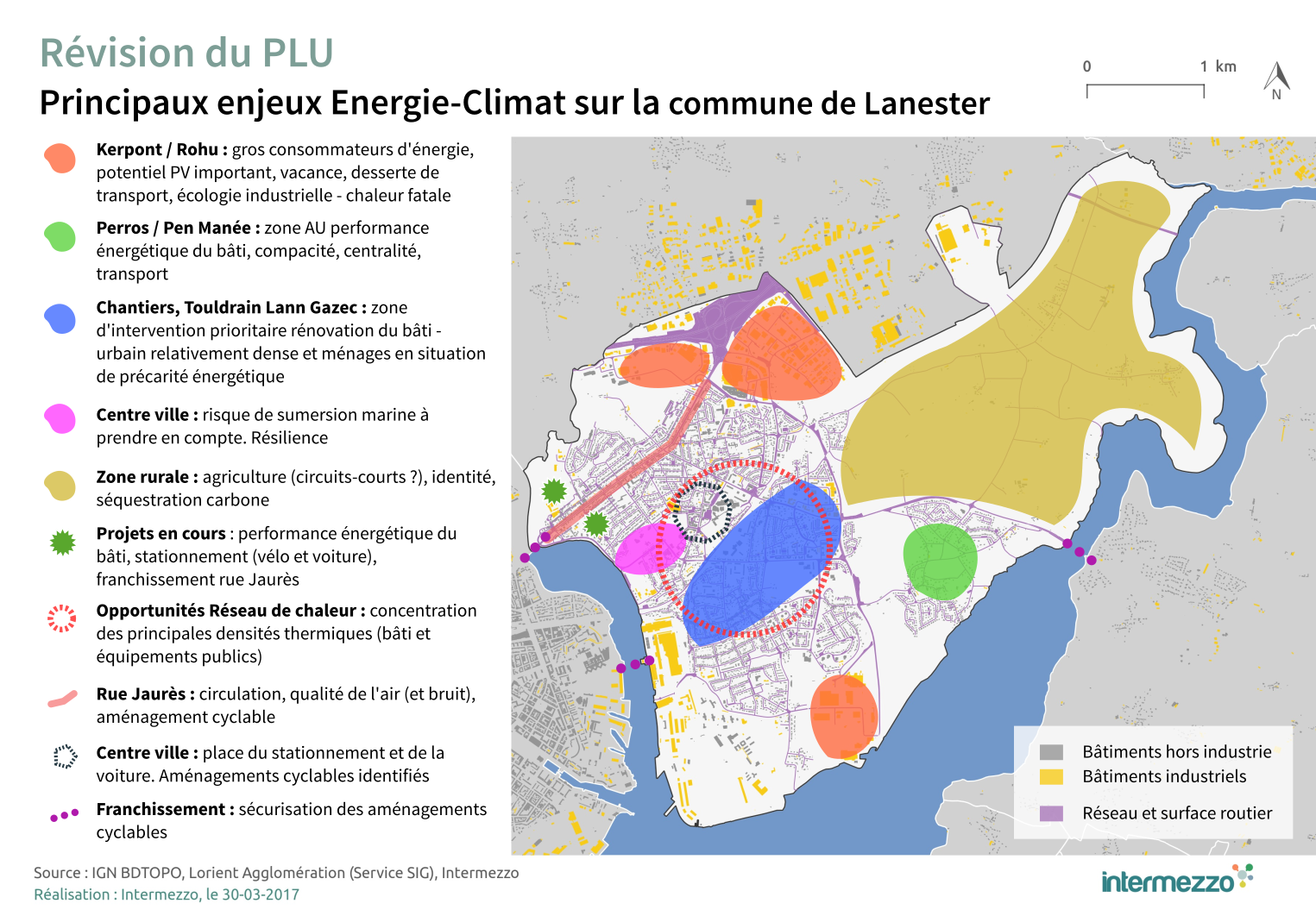 Carte de synthèse des enjeux