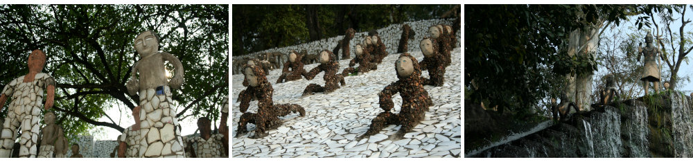 Le Rock Garden de Chandigarh, le site le plus touristique de la ville