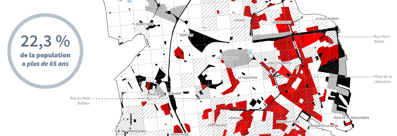 Extrait de l'analyse de la surchauffe urbaine sur les personnes âgées