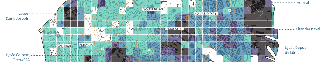 Rendu relatif à l'imperméabilité - Ville de Lorient